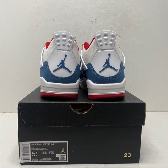 Nike Air Jordan 4 Retro GS “Messy Room/French Blue” 2023 - Picture 4 of 4